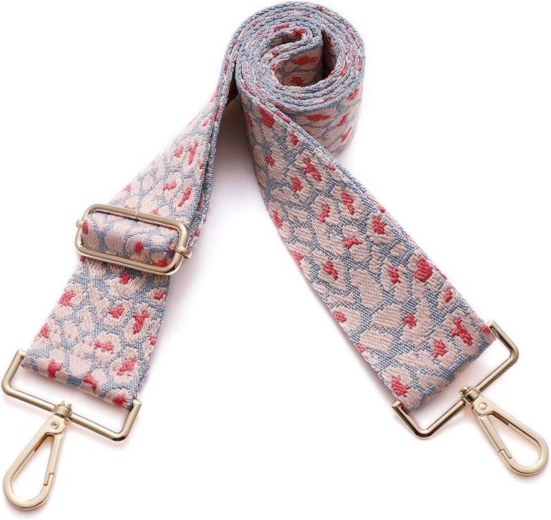 S-Jacorry Purse Strap Replacement Crossbody Wide Shoulder Strap Adjustable Canvas Straps Handbag Strap Replacement Belts - Image 2